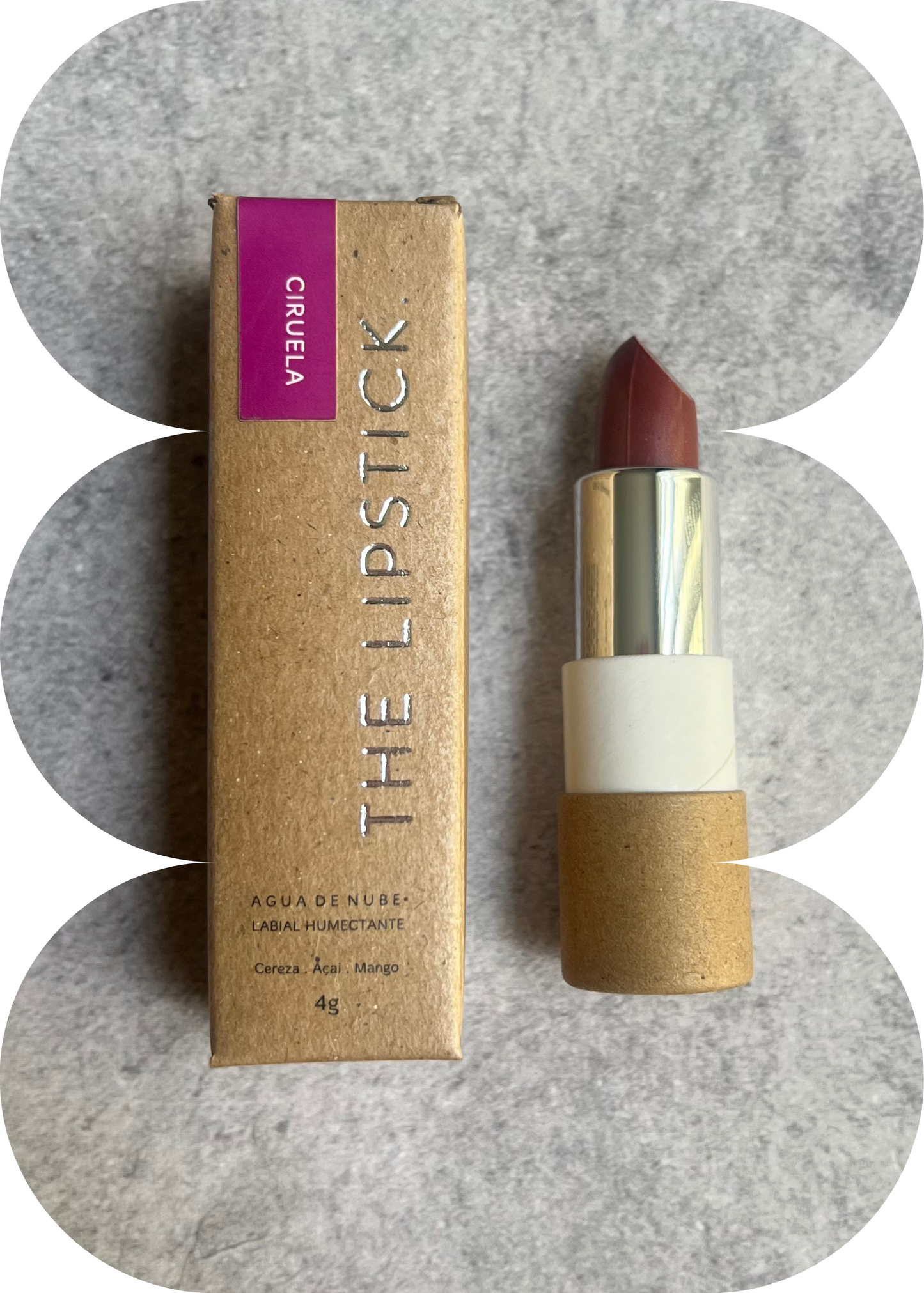 THE LIPSTICK - Labial Vegetal Con Pigmentos Naturales