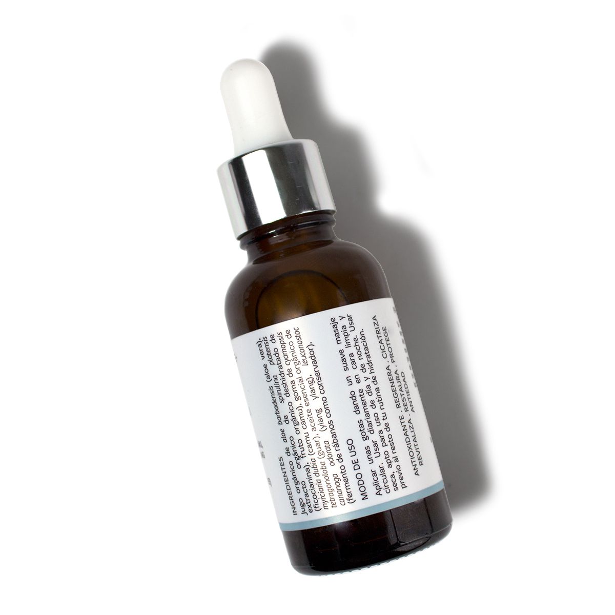 Elixir VLU - Suero Facial Antioxidante con Espirulina Azul y Vitamina C