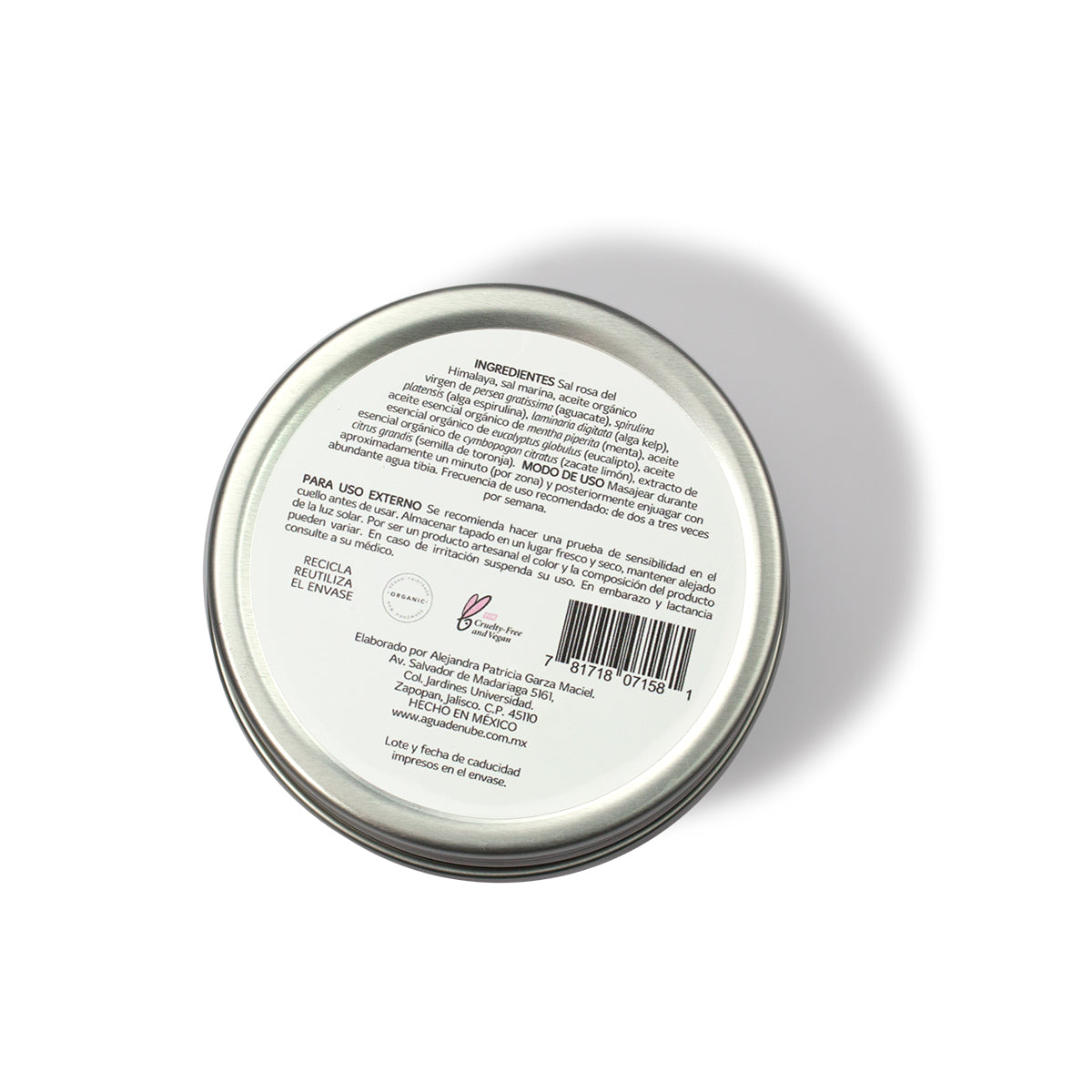 Spirulina and Kelp Body Scrub